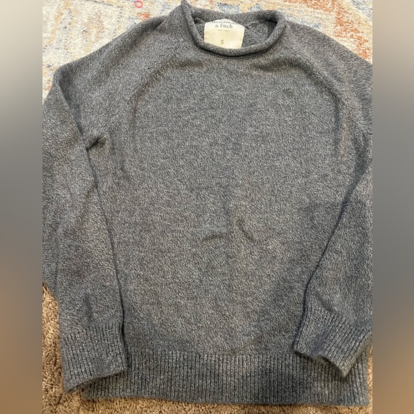 Abercrombie & Fitch Other - Abercrombie & Fitch Men's Grey Long Sleeve Cotton Sweater‎